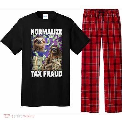 Normalize Tax Fraud Pajama Set