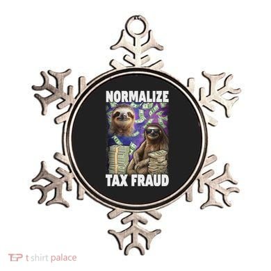 Normalize Tax Fraud Ornament