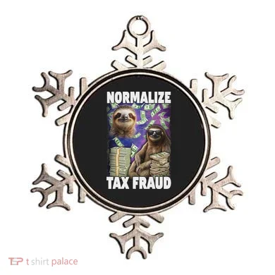 Normalize Tax Fraud Ornament