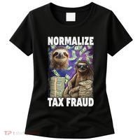 Normalize Tax Fraud Women's T-Shirt thumb 0