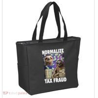 Normalize Tax Fraud Tote Bag thumb 2