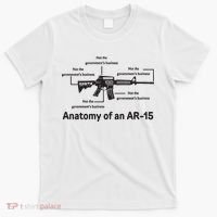 Not The Governments Business Anatomy Of An Ar15 T-Shirt thumb 0