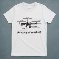 Not The Governments Business Anatomy Of An Ar15 T-Shirt thumb 5