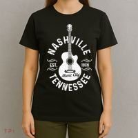 Nashville Tennessee Guitar Country Music City Souvenir Gift T-Shirt thumb 4