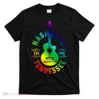 Nashville Tennessee Guitar Country Music City Souvenir Gift Cute Gift T-Shirt thumb 0