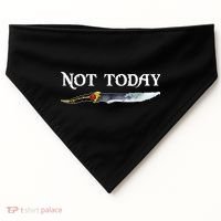 Not Today GOT Sword USA-Made Doggie Bandana thumb 0