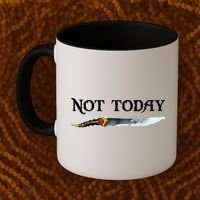 Not Today GOT Sword Coffee Mug thumb 2