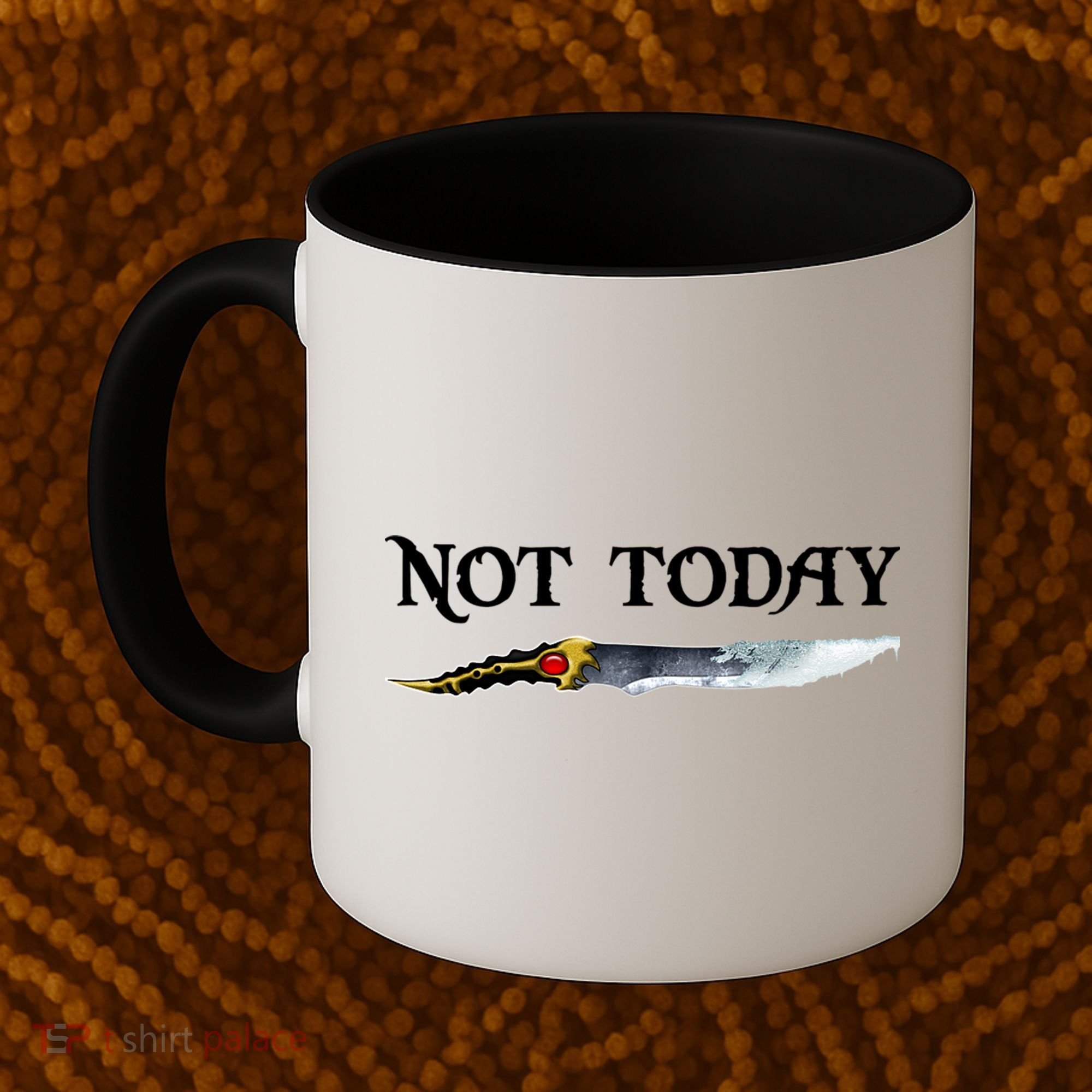 Not Today GOT Sword Coffee Mug