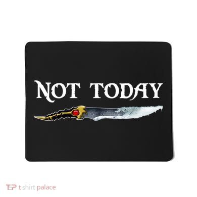 Not Today GOT Sword Mousepad