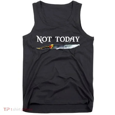 Not Today GOT Sword Tank Top