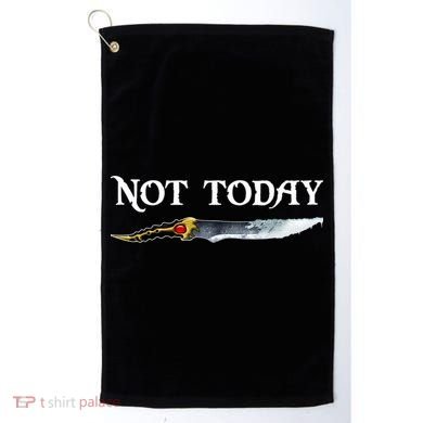 Not Today GOT Sword Golf Towel