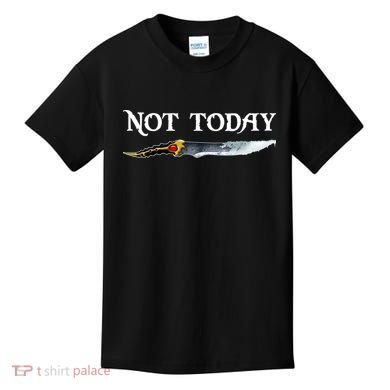 Not Today GOT Sword Kids T-Shirt