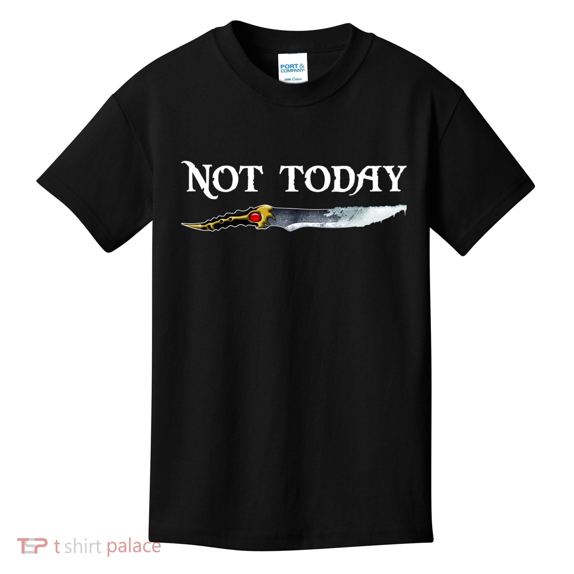 Not Today GOT Sword Kids T-Shirt
