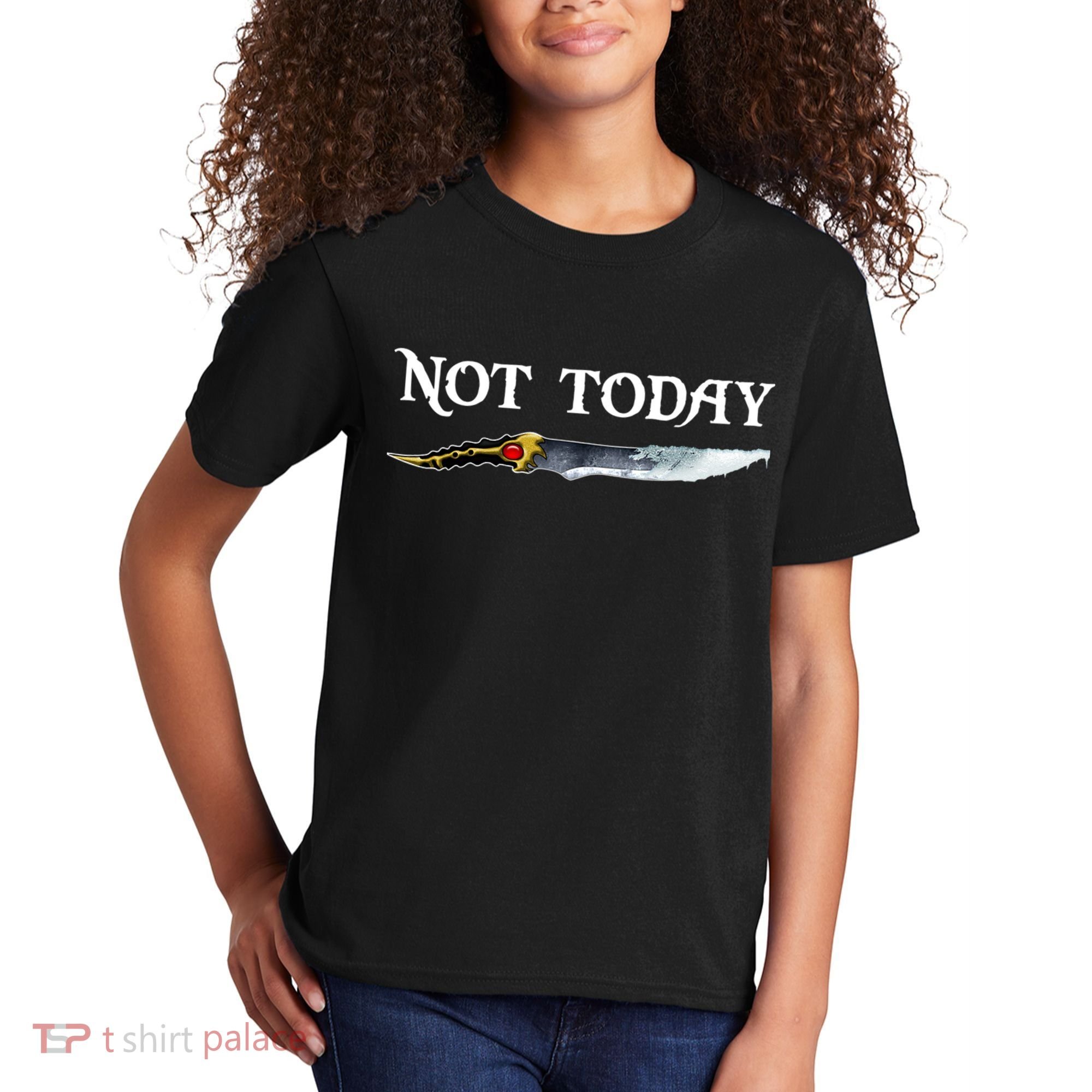 Not Today GOT Sword Kids T-Shirt