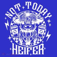 Not Today Heifer Not My Pasture Not My Bullshit Floral Gift Hoodie thumb 2