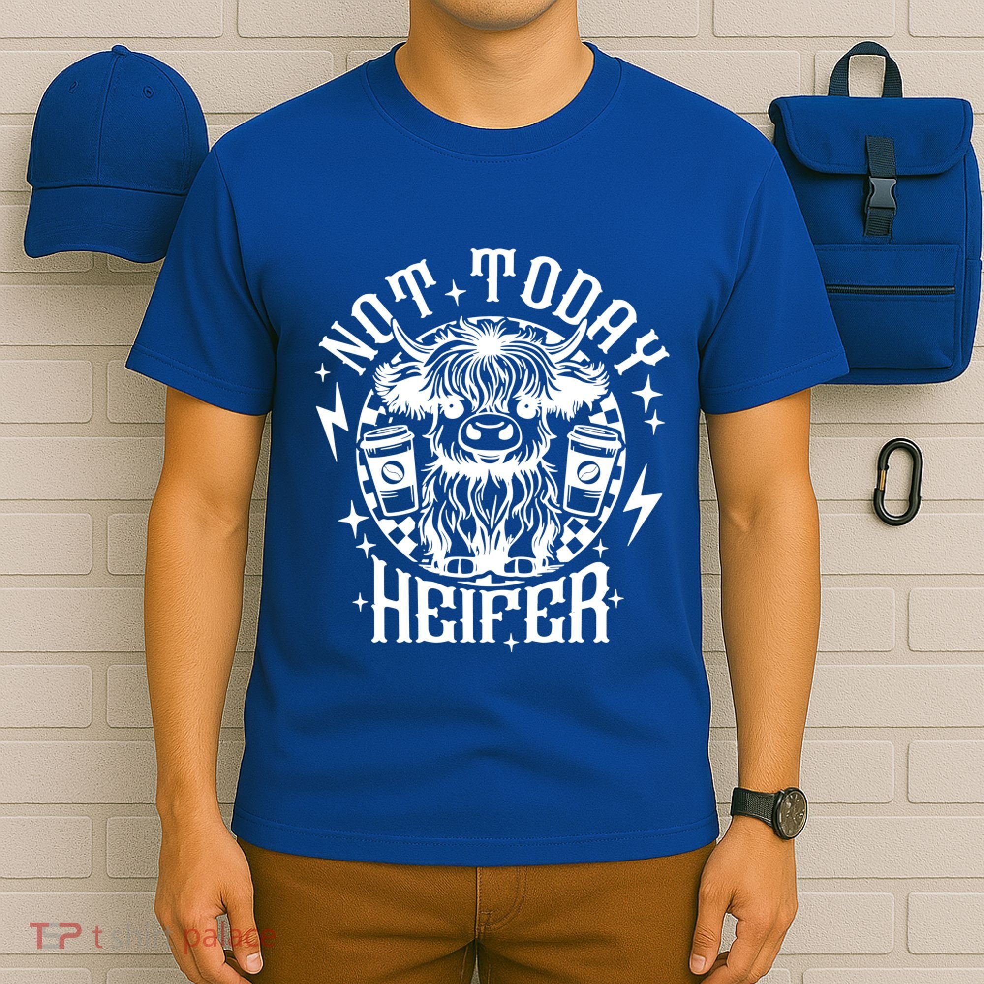 Not Today Heifer Not My Pasture Not My Bullshit Floral Gift T-Shirt