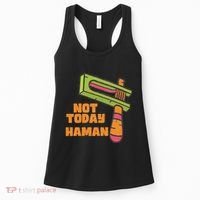 Not Today Haman Costume Purim Queen Esther Party Groggers Women's Tank Top thumb 0