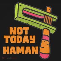 Not Today Haman Costume Purim Queen Esther Party Groggers Visor thumb 3