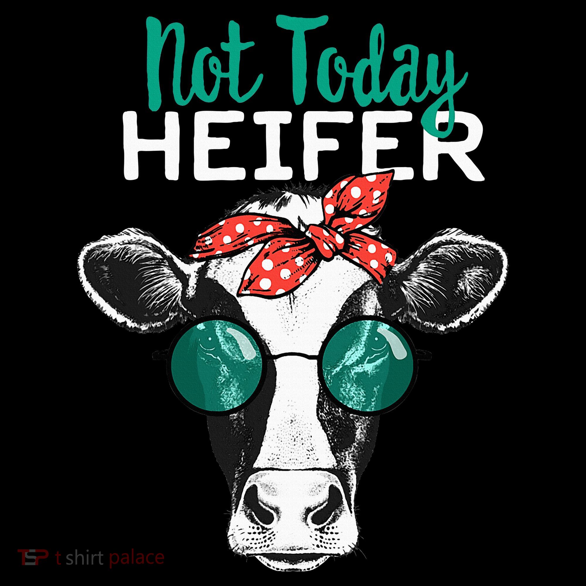 Not Today Heifer Country Sayings Women's Hoodie
