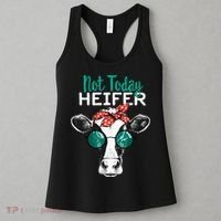 Not Today Heifer Country Sayings Women's Tank Top thumb 3