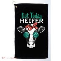 Not Today Heifer Country Sayings Golf Towel thumb 0