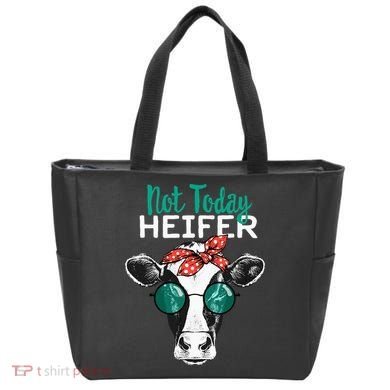 Not Today Heifer Country Sayings Tote Bag