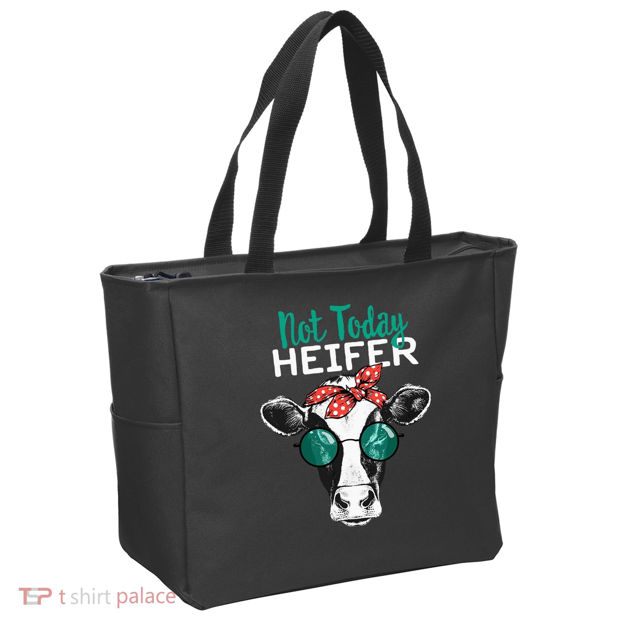 Not Today Heifer Country Sayings Tote Bag