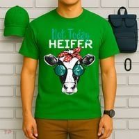 Not Today Heifer Country Sayings T-Shirt thumb 6