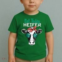 Not Today Heifer Country Sayings Toddler T-Shirt thumb 2