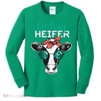 Not Today Heifer Country Sayings Kids Long Sleeve Shirt thumb 0