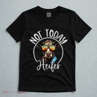 Not Today Heifer Funny Country Life T-Shirt thumb 5