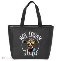 Not Today Heifer Funny Country Life Tote Bag thumb 0