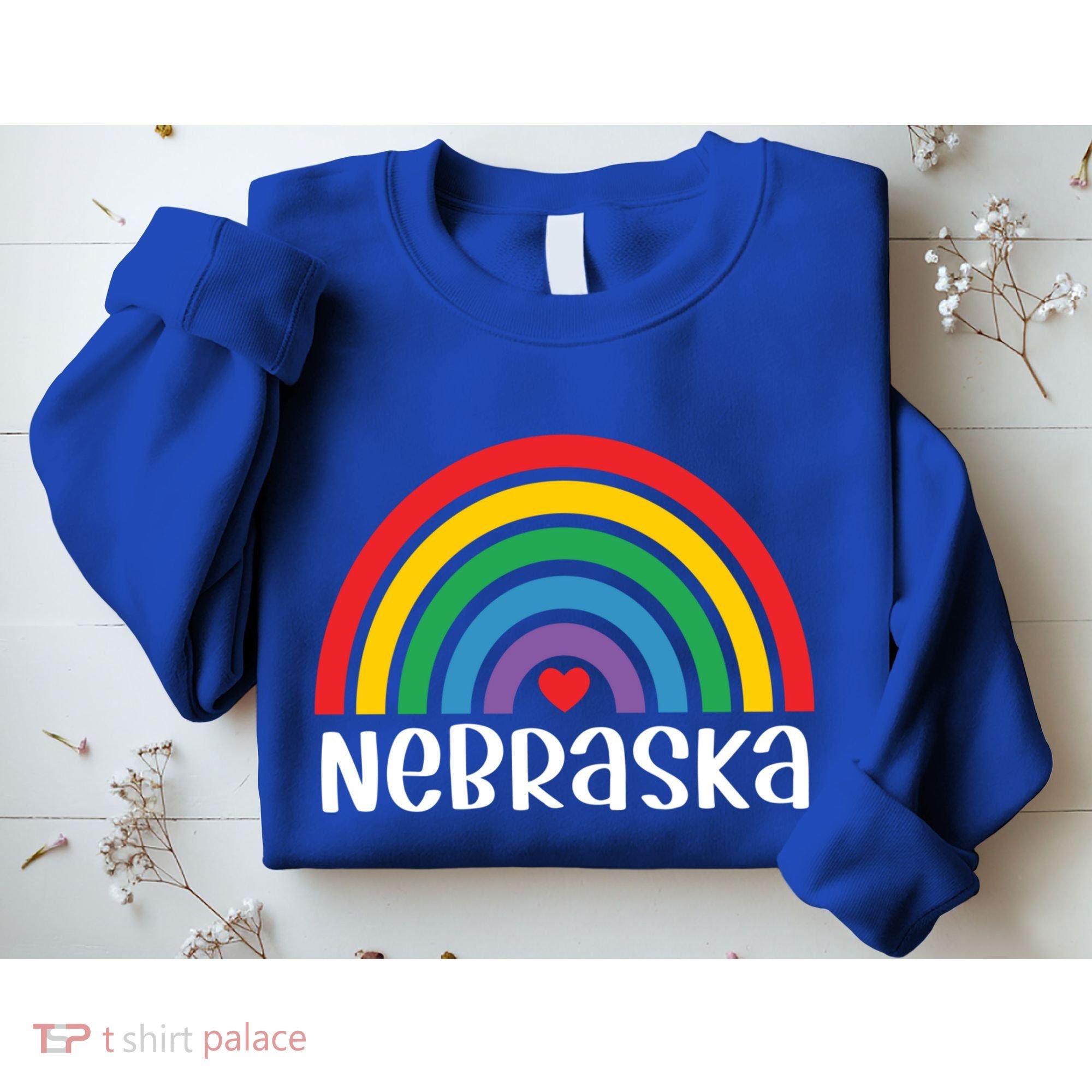 Nebraska Travel I Love Nebraska Usa Gift Sweatshirt