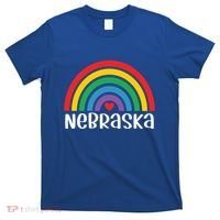 Nebraska Travel I Love Nebraska Usa Gift T-Shirt thumb 0