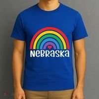 Nebraska Travel I Love Nebraska Usa Gift T-Shirt thumb 3