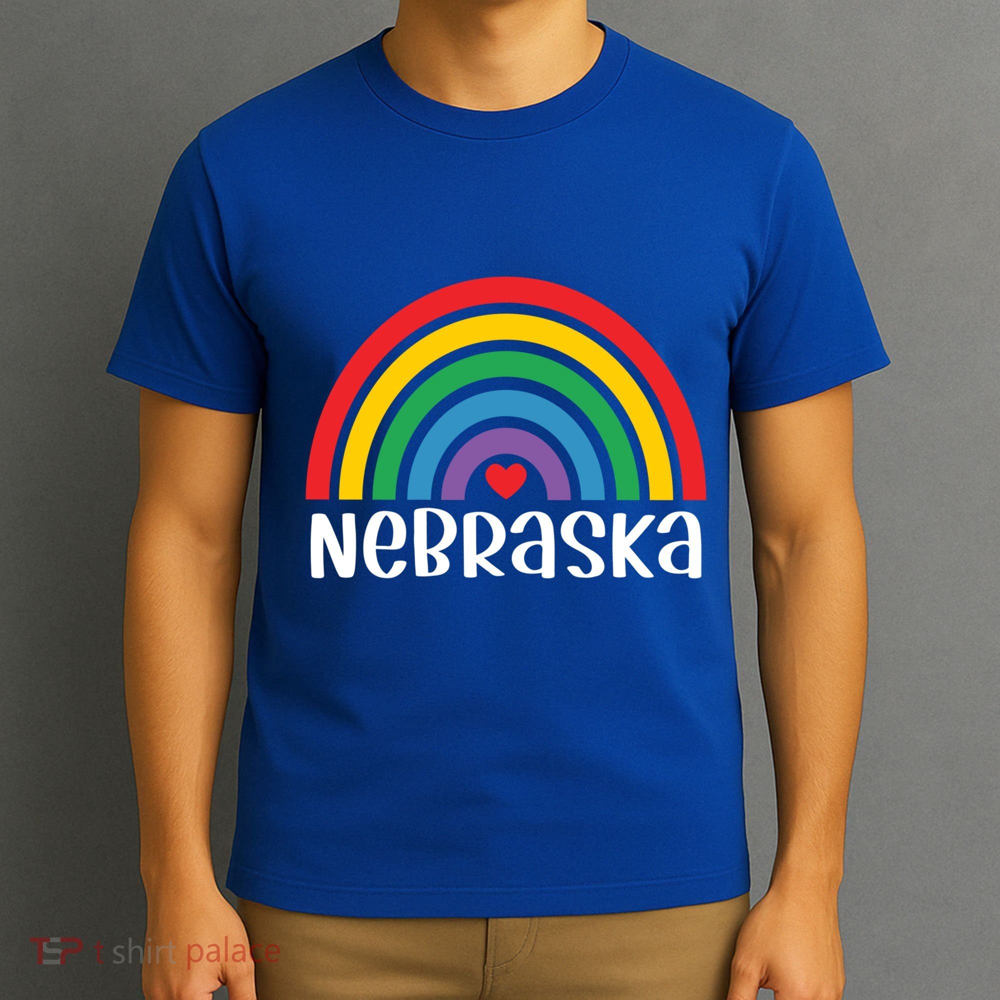 Nebraska Travel I Love Nebraska Usa Gift T-Shirt