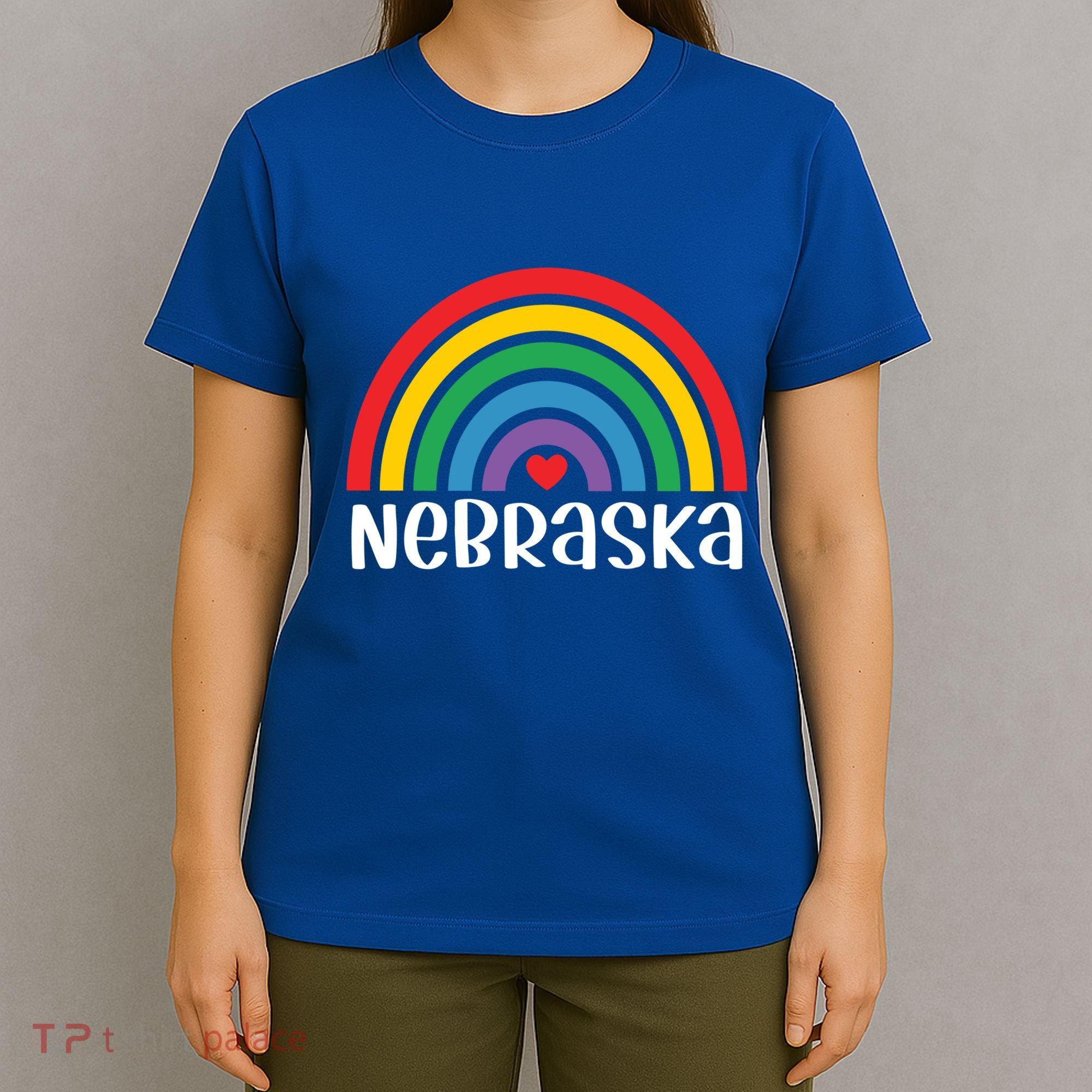 Nebraska Travel I Love Nebraska Usa Gift T-Shirt