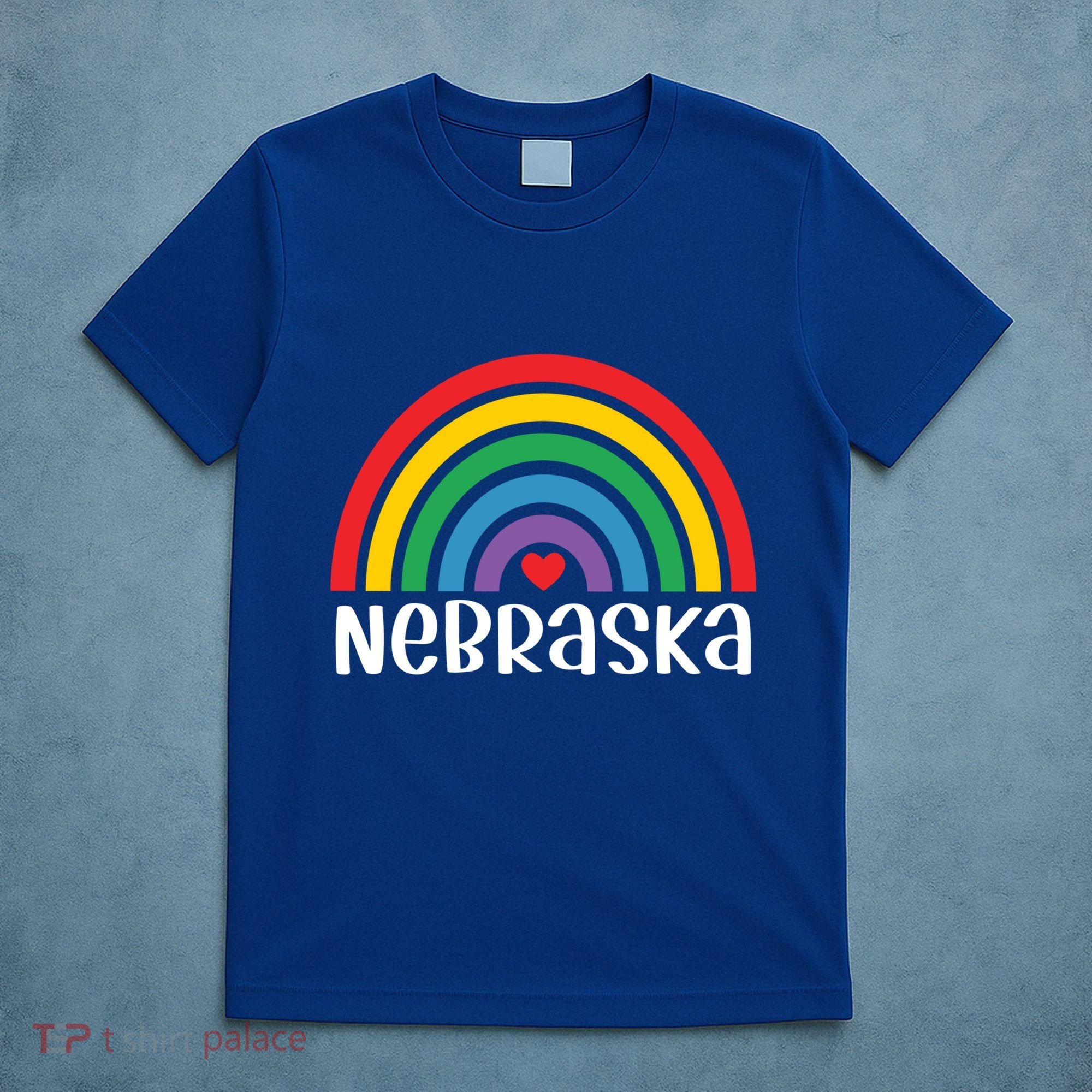 Nebraska Travel I Love Nebraska Usa Gift T-Shirt