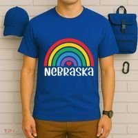 Nebraska Travel I Love Nebraska Usa Gift T-Shirt thumb 6
