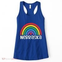 Nebraska Travel I Love Nebraska Usa Gift Women's Tank Top thumb 0