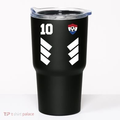 Netherlands Team Jersey Soccer Crest Tumbler