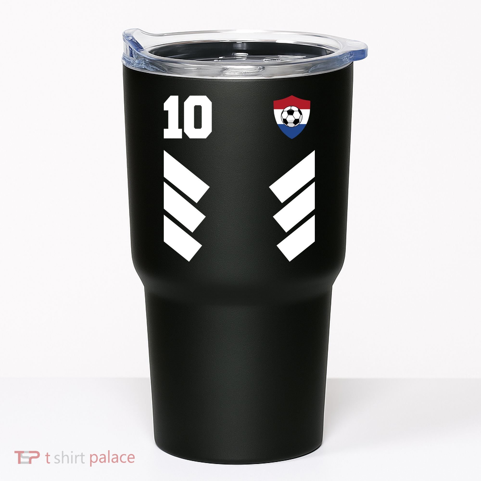 Netherlands Team Jersey Soccer Crest Tumbler