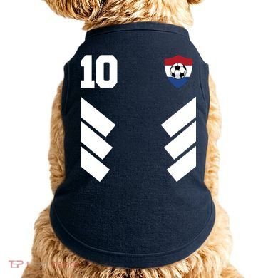 Netherlands Team Jersey Soccer Crest Doggie Tank