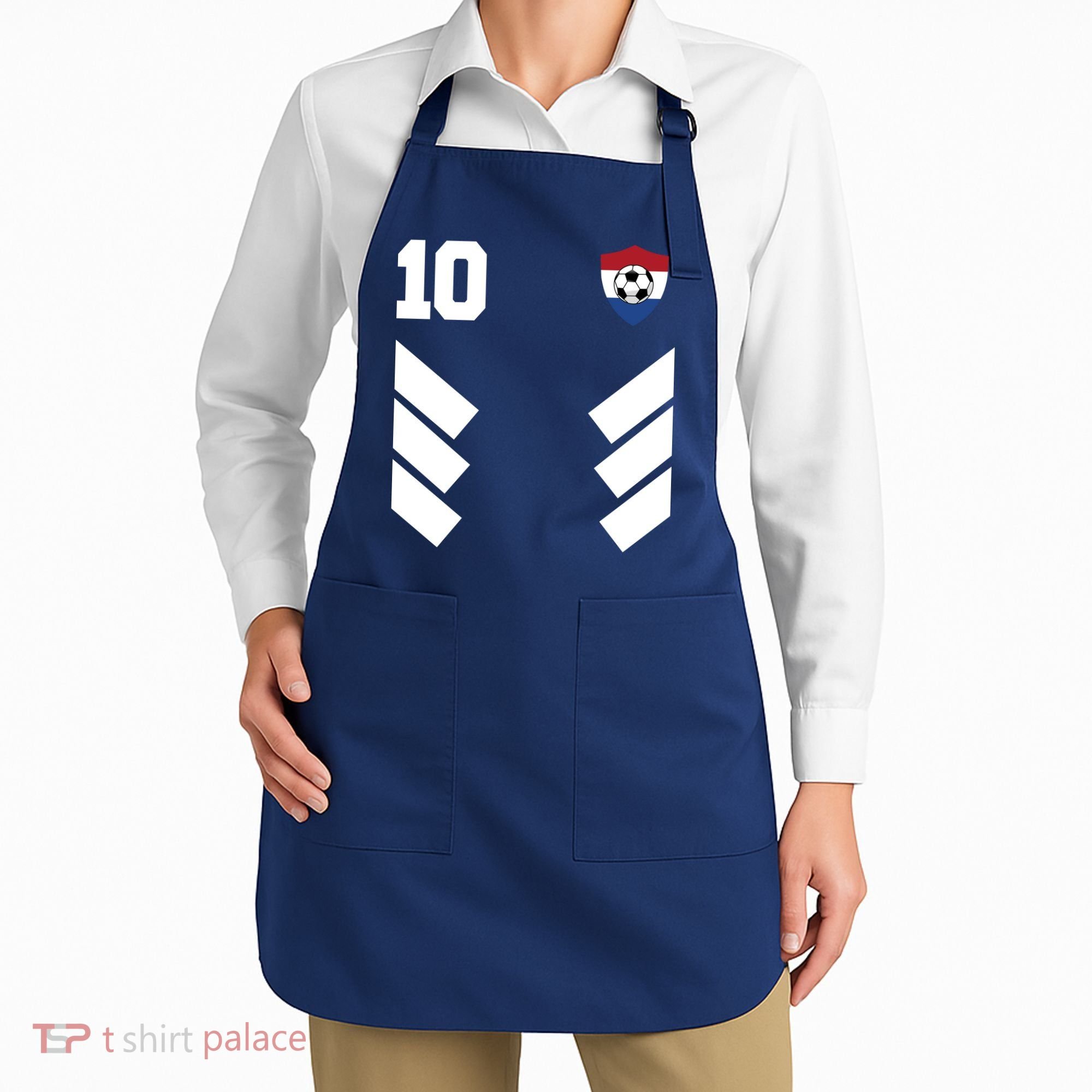 Netherlands Team Jersey Soccer Crest Apron