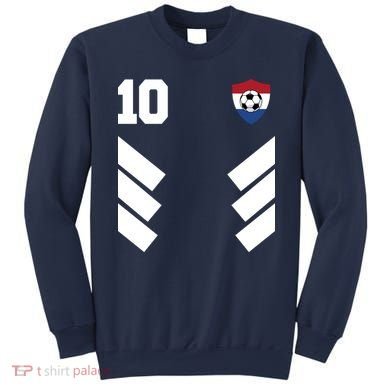 Netherlands Team Jersey Soccer Crest Sweatshirt