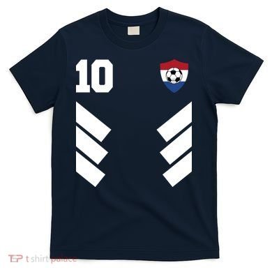 Netherlands Team Jersey Soccer Crest T-Shirt