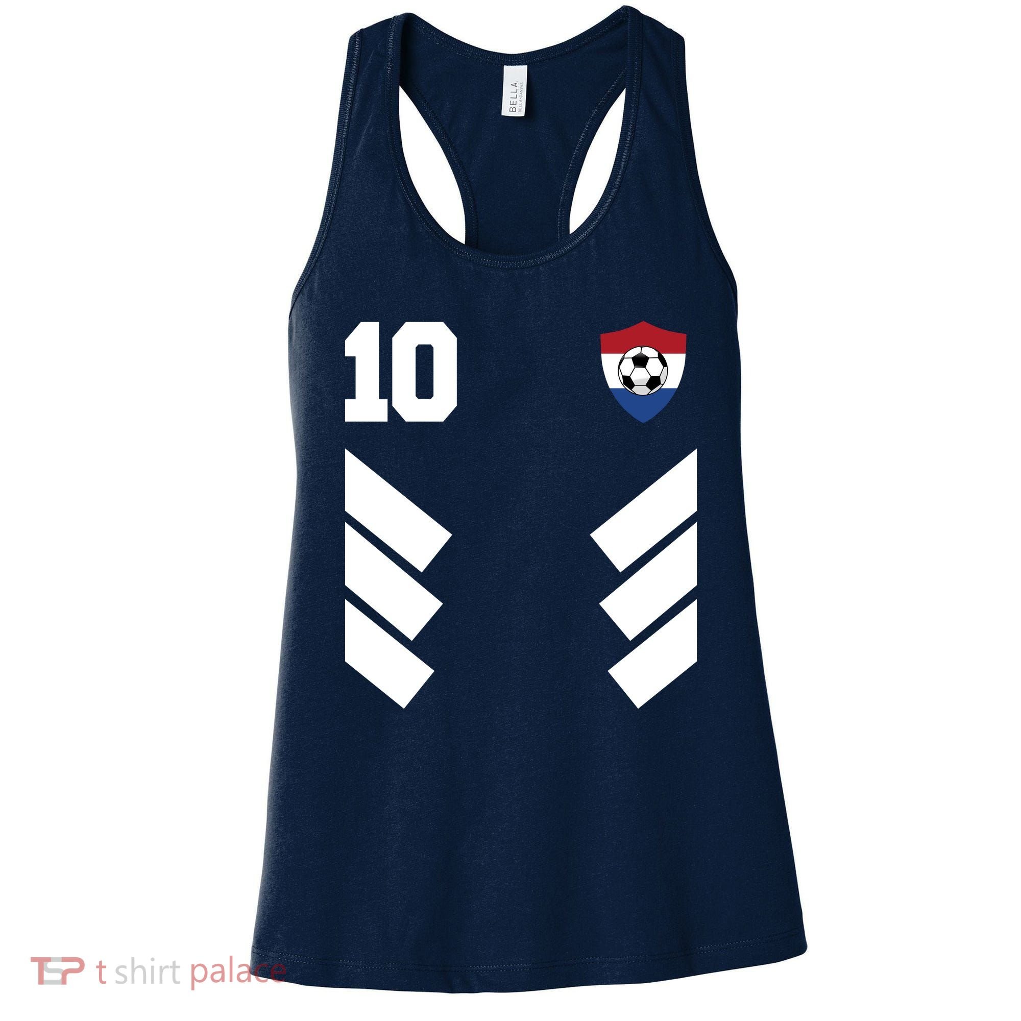Netherlands Team Jersey Soccer Crest Women's Tank Top