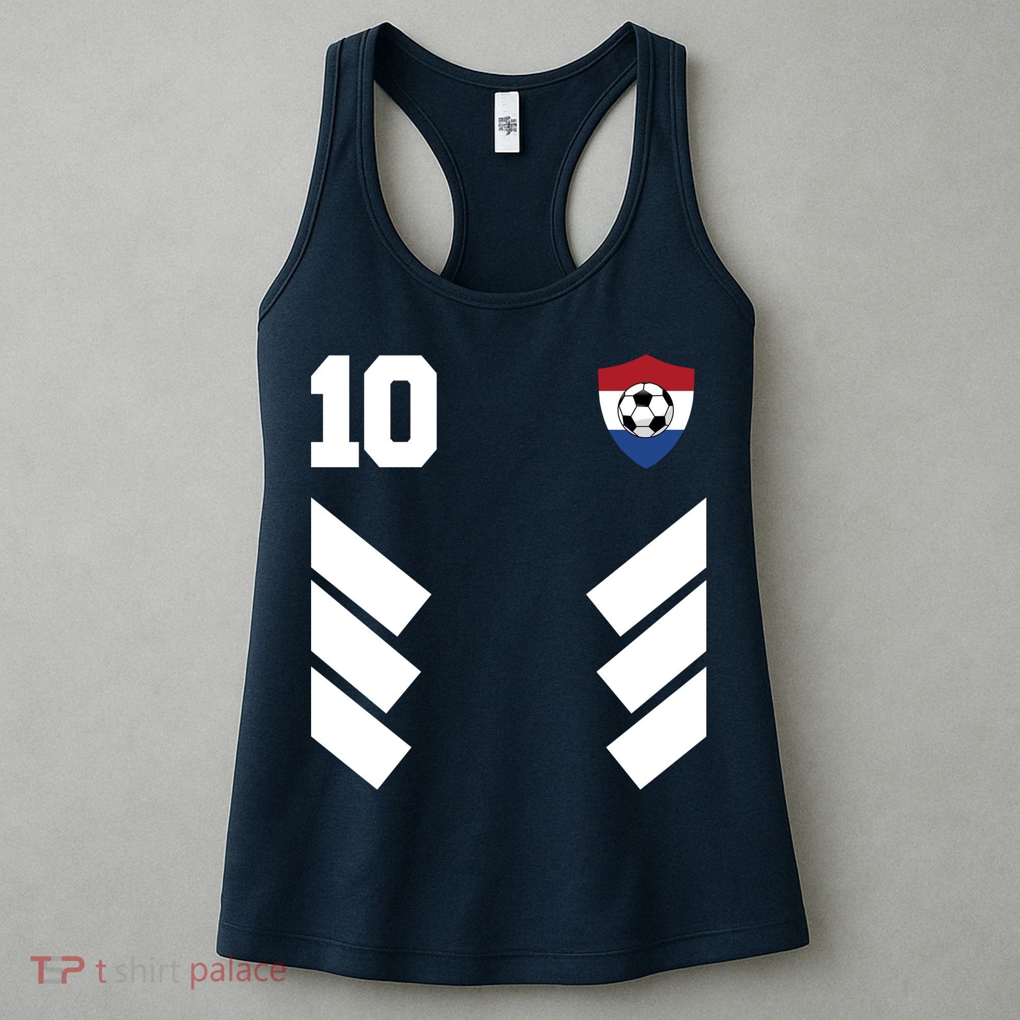 Netherlands Team Jersey Soccer Crest Women's Tank Top