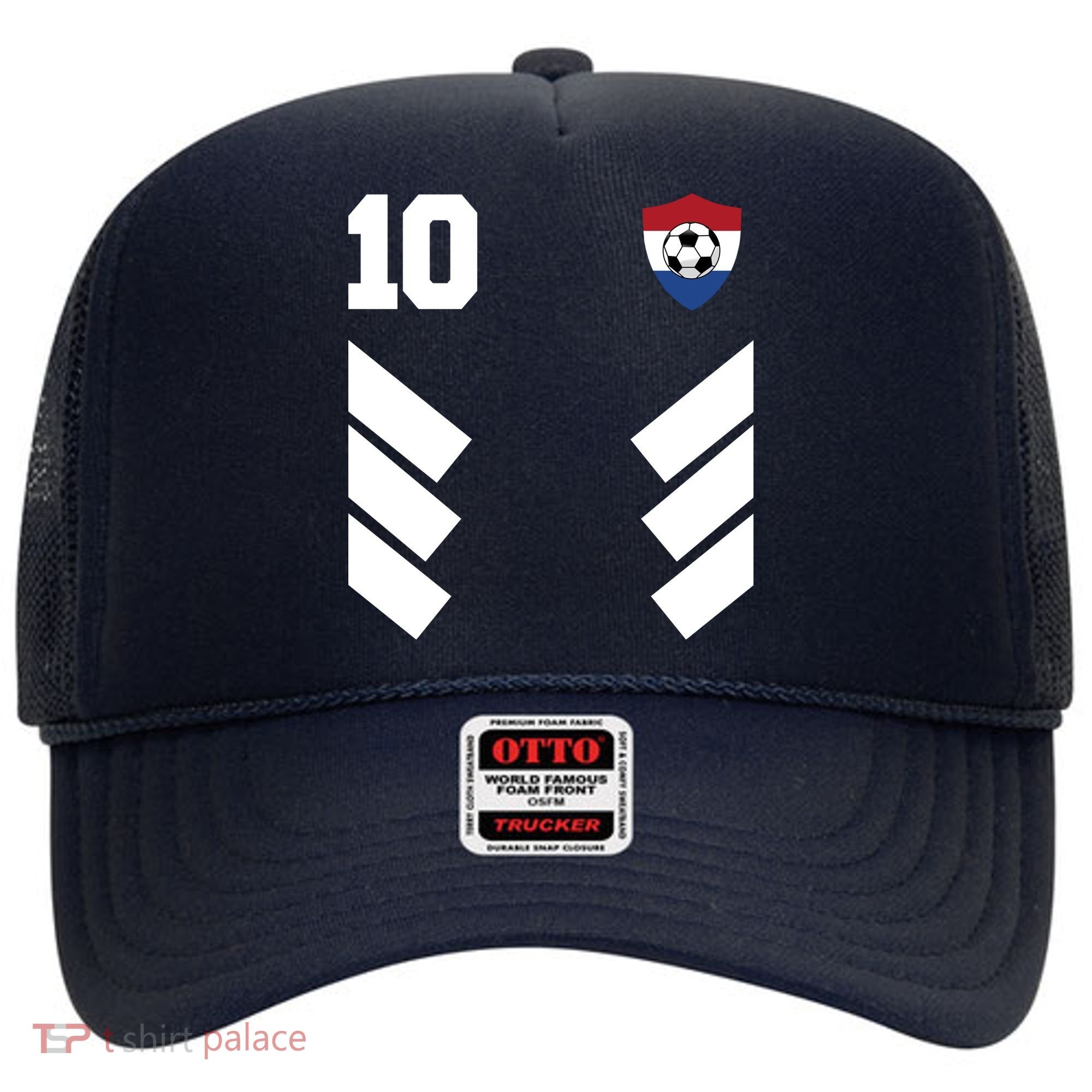Netherlands Team Jersey Soccer Crest Hat