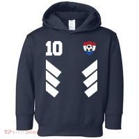 Netherlands Team Jersey Soccer Crest Toddler Hoodie thumb 0